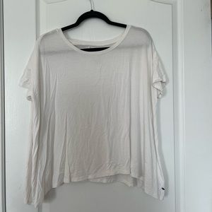 American Eagle white flowy top for sale in a size xs/s